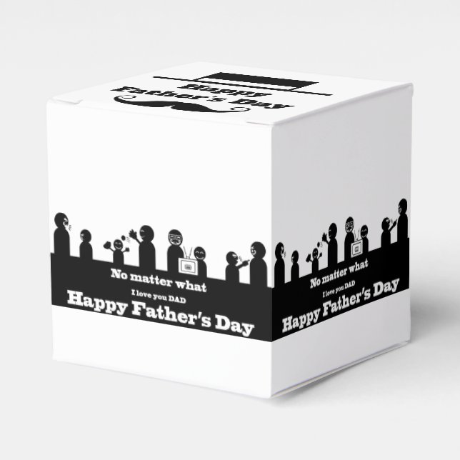 Father's Day Favour Box (Front Side)