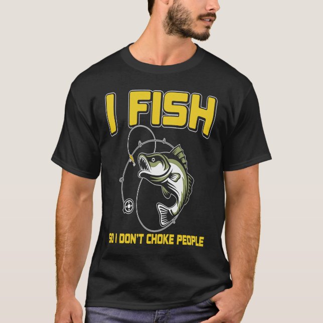 Father's Day Fishing Fisherman I Fish Rod  1 T-Shirt (Front)