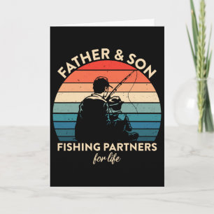 Fathers Day Fishing For Dad Fathers Day From Son F Card