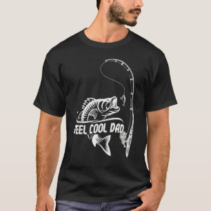 Father's Day Fishing Reel Cool Dad Fisherman Dadd T-Shirt