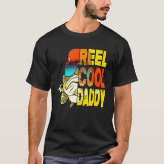 Father's Day Fishing Reel Cool Daddy T-Shirt