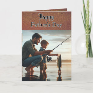 Father's Day / Fishing with Dad Holiday  Card