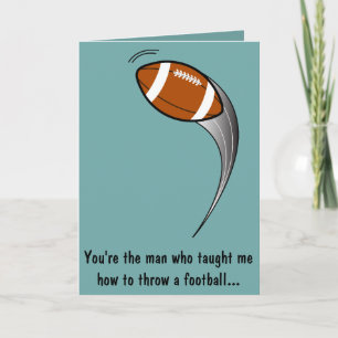 Father's Day: Football Card