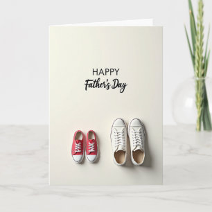 Fathers Day Footwear Art Card