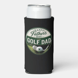 Father's Day for Golf Dad Seltzer Can Cooler