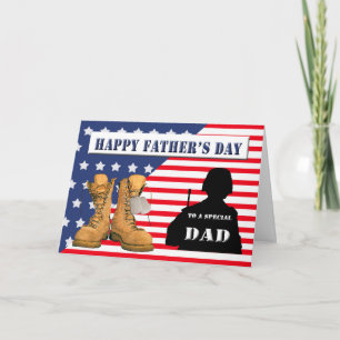 Father's Day for Military Dad Card
