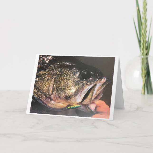 **FATHER'S DAY FOR MY SON** FISHERMAN CARD (Front)