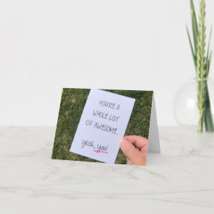 "FATHER'S DAY" FOR SOMEONE REALLY **AWESOME** CARD