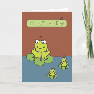 Father's Day - Frogs by Red Sprocket Card