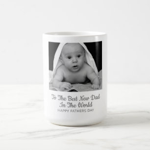 Fathers Day From New Baby Photo  Coffee Mug