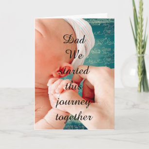 FATHER'S DAY FROM THE BEGINNING  CARD