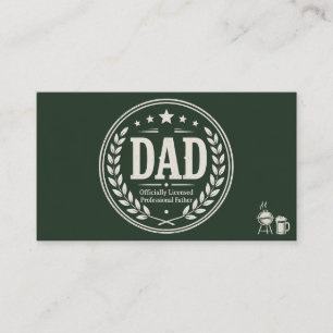 Father's Day Funny Dad Business Gifts Card