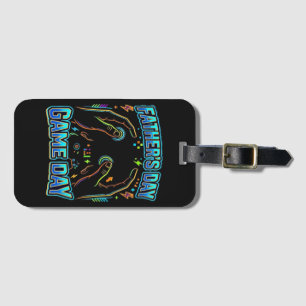 Father's Day, Game Day Luggage Tag