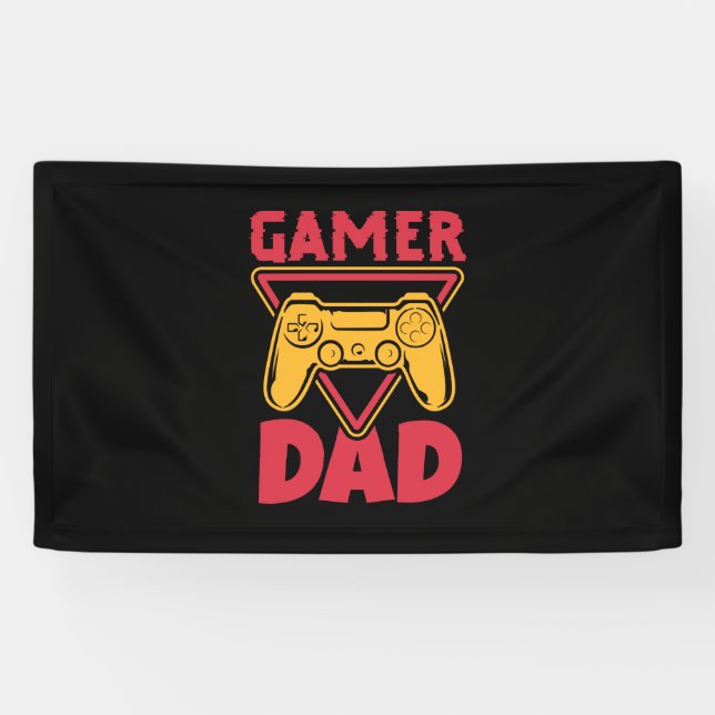 Father's Day Gamer Dad Banner (Horizontal)