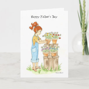 Father's Day garden of Love Card