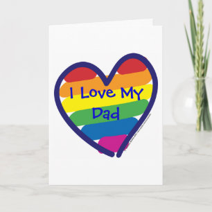 Father's Day Gay Pride Card