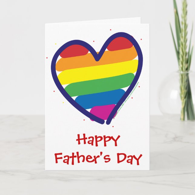 Father's Day/Gay Pride Card (Front)