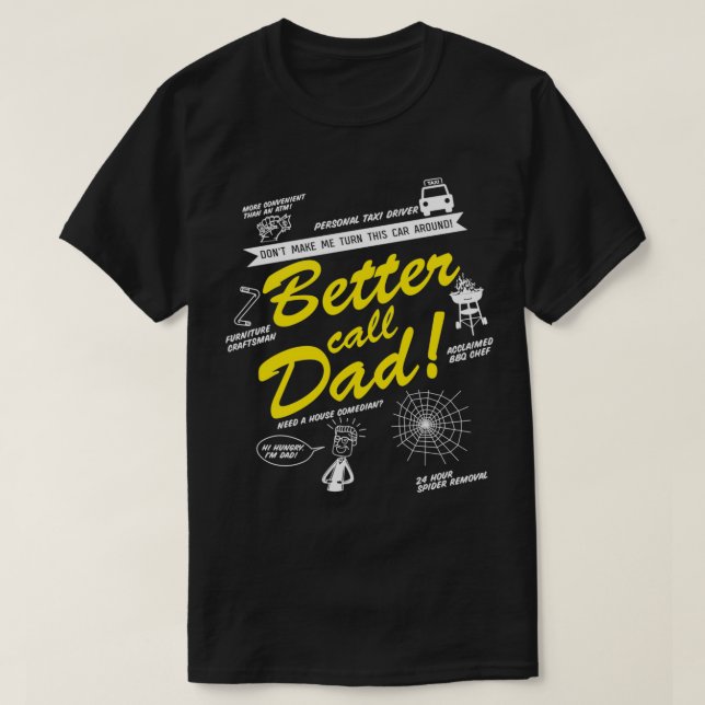 FATHERS DAY Geeky Dad Hipster Dad Funny Dad Gift G T-Shirt (Design Front)