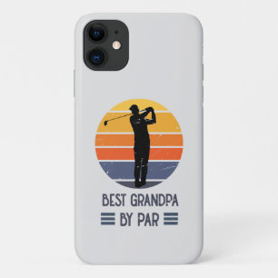 Father's Day Gift   Best Grandpa By Par  iPhone 11 Case