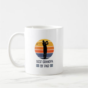 Father's Day Gift Best Grandpa By Par Coffee Mug