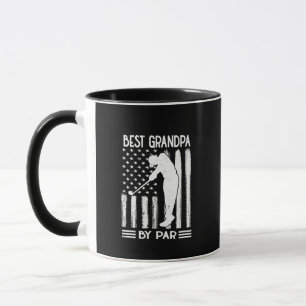 Father's Day Gift Best Grandpa By Par Mug