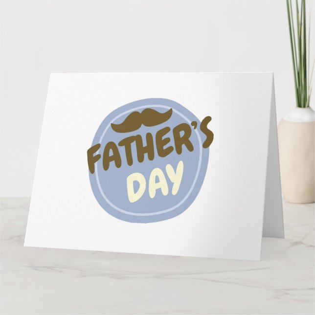 Fathers day gift card (Front)