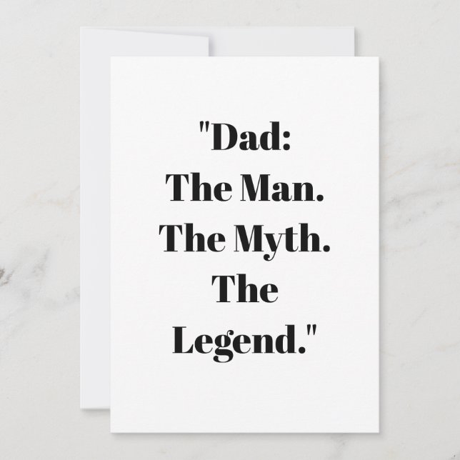 Father's Day Gift Card (Front)