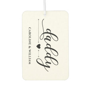 Father's Day Gift For Dad Daddy Grandfather Love Car Air Freshener