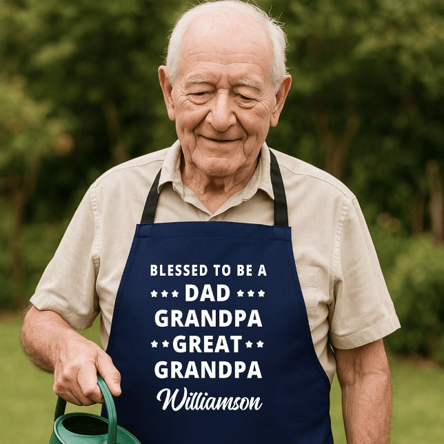 Fathers day gift for Great Grandpa Apron (Apron Gift for Great Grandpa )
