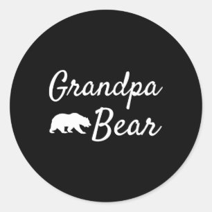 Fathers Day Gift From Daughter Son Kids Wife Grand Classic Round Sticker