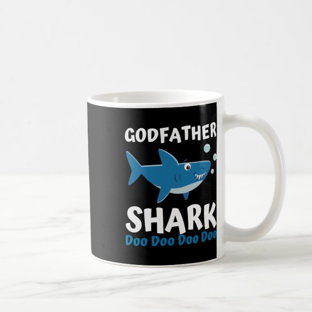 Fathers Day Gift From Godson Goddaughter - Godfath Coffee Mug (Right)