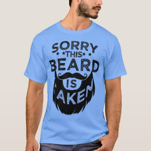 Fathers Day Gift his Beard Is aken Beard Gifts for T-Shirt