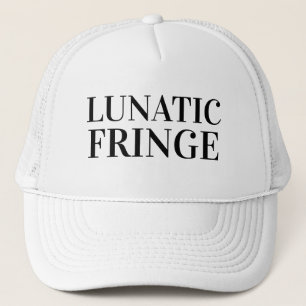 Father's Day Gift Idea Baseball LUNATIC FRINGE Trucker Hat