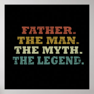 fathers day gift ideas poster