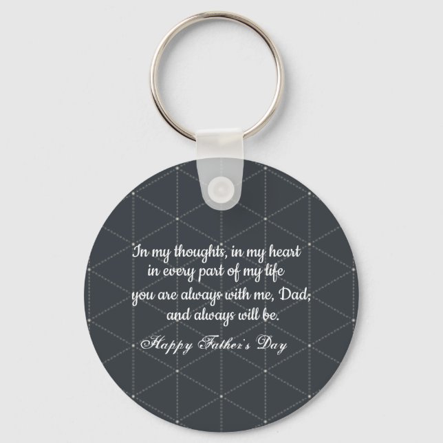 Father's Day Gift   Key Ring (Front)