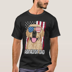 Fathers Day Gift Labrador Retriever Dad Lab Dog 4t T-Shirt