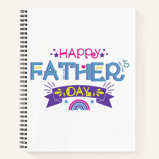 Fathers  day gift notebook (Front)