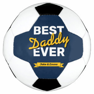 Father's Day Gift   Personalised Soccer Ball