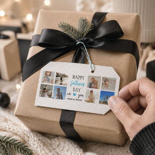 Father's Day Gift Tag   Personalised Photos