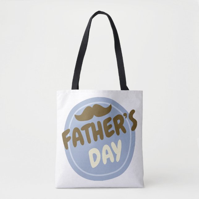 Fathers day gift tote bag (Front)