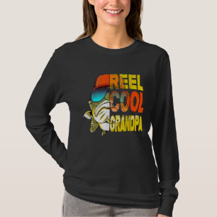 Father's Day Gifts - Fishing Reel Cool Grandpa T-Shirt