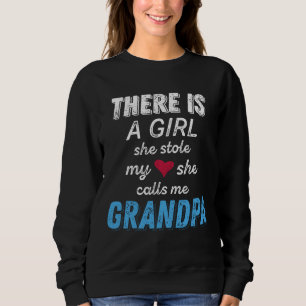 Father's Day Gifts for Grandpa from Granddaughter Sweatshirt