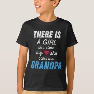 Father's Day Gifts for Grandpa from Granddaughter T-Shirt