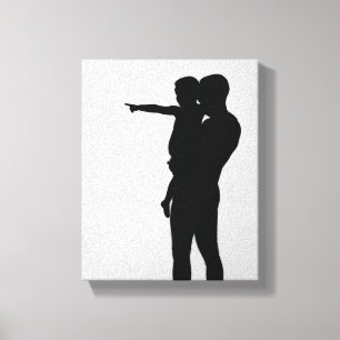 Fathers Day Gifts Premium Wrapped Canvas (Gloss)