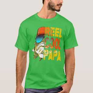 Father's Day Gifts T  Fishing Reel Cool Papa  T-Shirt