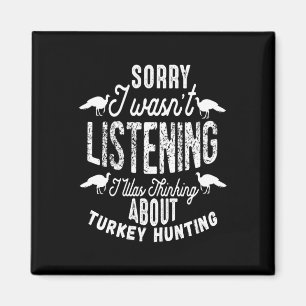 Fathers Day Gobbler Non-camouflage Mens Funny Turk Magnet