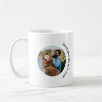 Father's Day Golden Retriever Dad Custom Photo