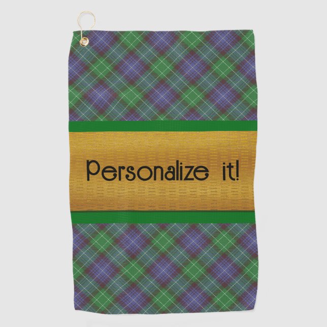 Fathers Day Golf Accessories for Dad Golf Towel (Front)