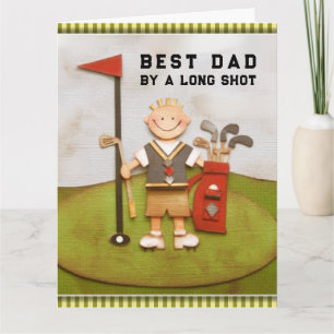 Father's Day Golf Card