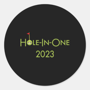 Fathers Day Golf Theme For Golfer Dad Who Made A H Classic Round Sticker